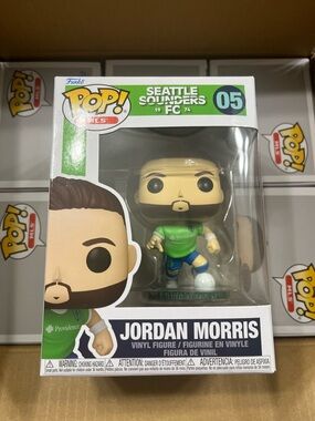 Funko Pop! MLS  Seattle Sounders FC JORDAN MORRIS #05 Brand New